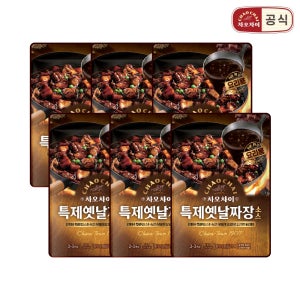 차오차이 특제 짜장소스 요리형 165gX6개