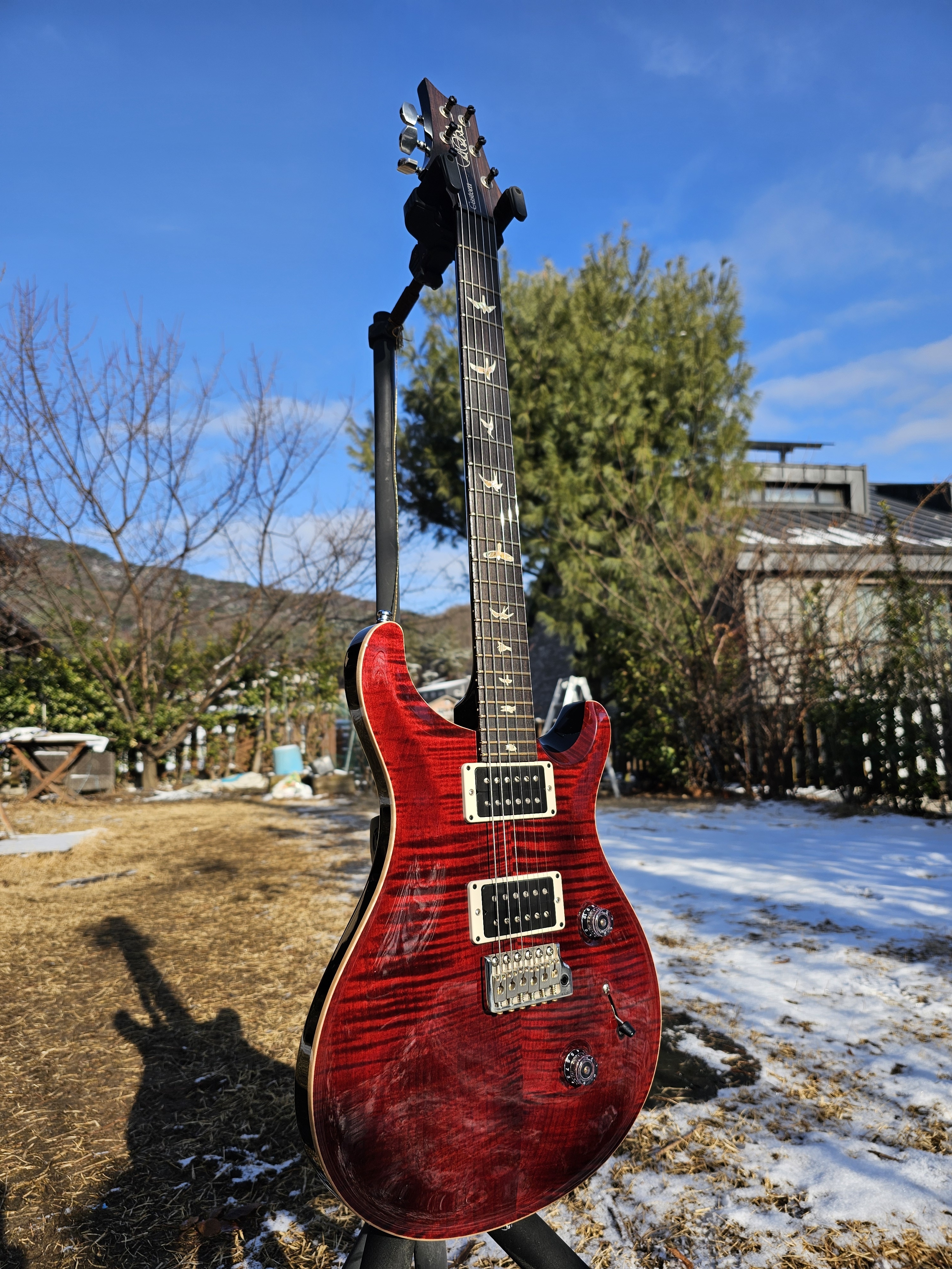 PRS CU24 DARK CHERRY 다크체리 킬러탑 USA