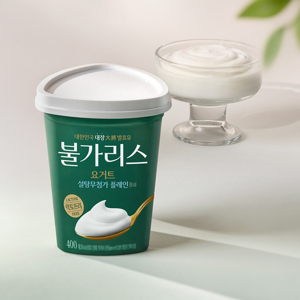 불가리스 락토프리 요거트 플레인 제품 이미지