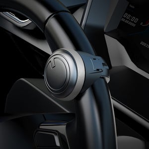 아이엠듀 안전한 실리콘 파워핸들 자동차 핸들봉 전차종 호환