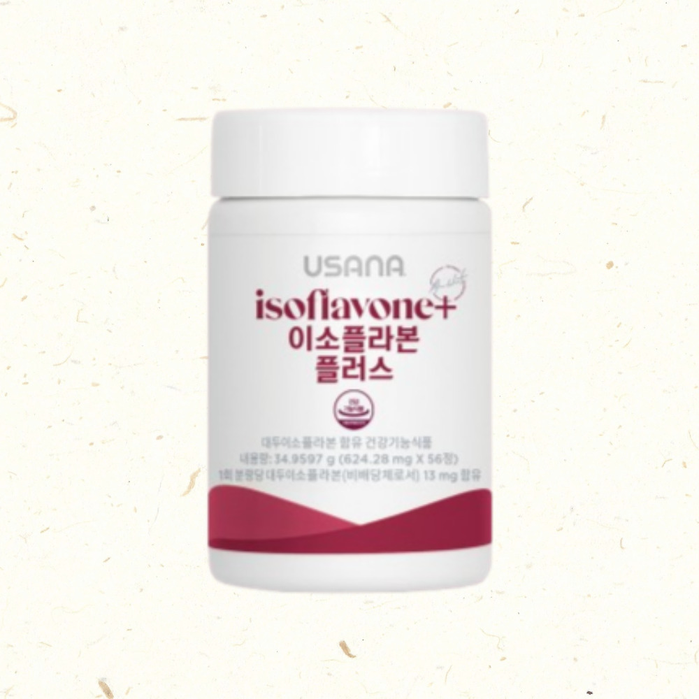 <b>유사나 여성</b>의 활기찬 건강을 위한 대두 이소플라본 플러스 56정