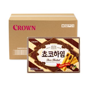 크라운쵸코하임142g20입 사무실과자 단체간식