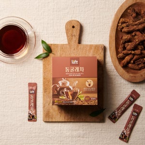 티백없이 마시는 둥굴레차 50스틱 커피대신 몸 건강에좋은 분말 가루 고형 따뜻한차 효능