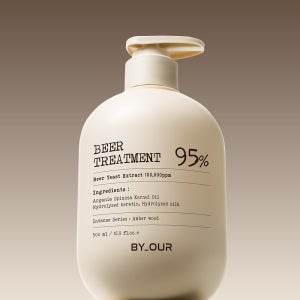 바이아우어 맥주효모 10만PPM 대용량 단백질 헤어팩 트리트먼트 500ml, 1개