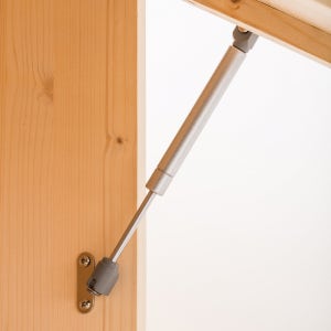 헤펠레 싱크대 수납장 플랩장 분리형 충격 완화 리드스테이 스프링 탈부착 가스쇼바 50N