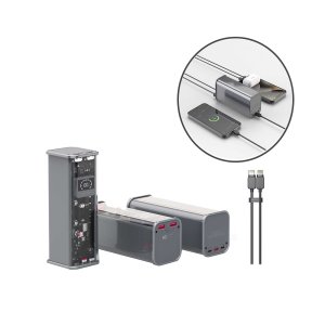 40000mAh 22.5W 초고속 5포트 보조배터리 CtoC케이블 5핀 8핀 모두 사용