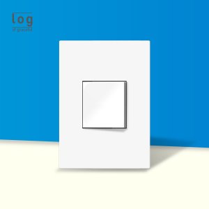 위너스 로그 3로 1구 스위치 화이트 커버 유럽형 유럽풍 디자인