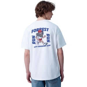 포레스트검프 러닝 러너 기능성 드라이핏 반팔 티셔츠 크루 클럽