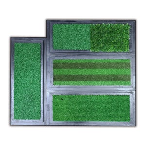 골프매트 스윙 연습 적성에맞게 골라쓰는재미 4종 T브러시