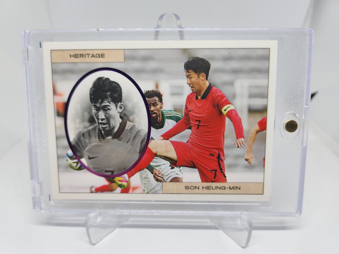 2023 Futera HERITAGE MISPRINT 손흥민 카드 /29 한정판 퓨테라 카드
