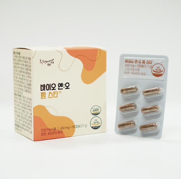 NEW 바이오엔오 팜스타 60 캡슐 휴먼에노스(산화질소대사체)