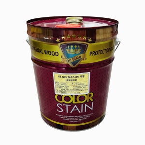 노루 목재용 방부목 데크 오일스테인 / 칼라스테인 커버업 /용량 16L