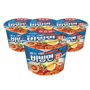 팔도 비빔면 컵라면 큰컵 115g 16개입 1박스