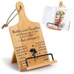 Cookbook Stand to My Mom from Daughter Rluahxnby
