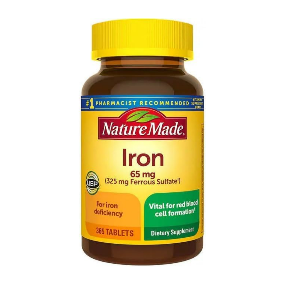 네이처메이드 철분 철분제 <b>Iron 65mg</b> 365정