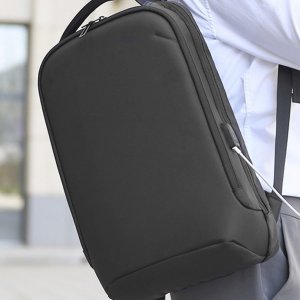 [메고르] 슬림백팩 비즈니스 심플 16 17인치 하드쉘 노트북 대학생 출퇴근가벼운정장가방