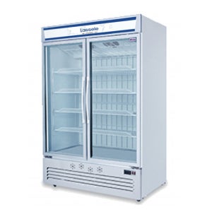 라셀르 업소용 간냉식 쇼케이스 1300L급 2도어 냉동 쇼케이스 SKCR-1300FD