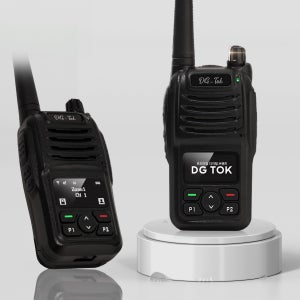 고성능 프리미엄 디지털 업무용무전기 DG-X400플러스 배터리2개 풀세트 구성