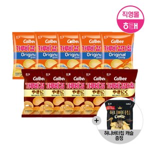 해태 가루비감자칩 2종 (55g X 10개)