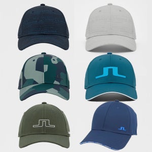 제이린드버그 골프웨어 남성 로고 골프 모자 캡