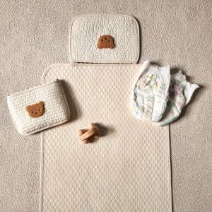 쭈니네 휴대용 방수 기저귀 논슬립패드 건조기 사용가능 방수패드