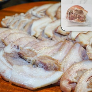 모두의국밥 돼지머리 고기수육블럭 500g 식당업소용수육 머릿고기슬라이스 편육 국밥재료