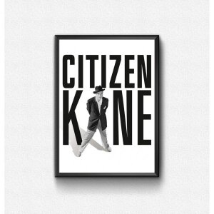 시티즌 시계 남자 Citizen Kane 1941 포스터 아메리칸 드라마 영화 벽 장식 Orson Welles Joseph Cotten othy Comingore 20x30 CM
