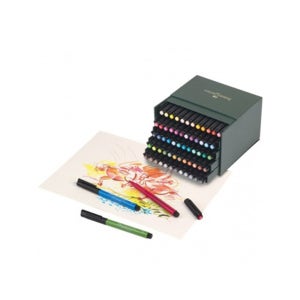 파버카스텔 PITT 아티스트펜 브러쉬팁 60색 스튜디오박스 167150