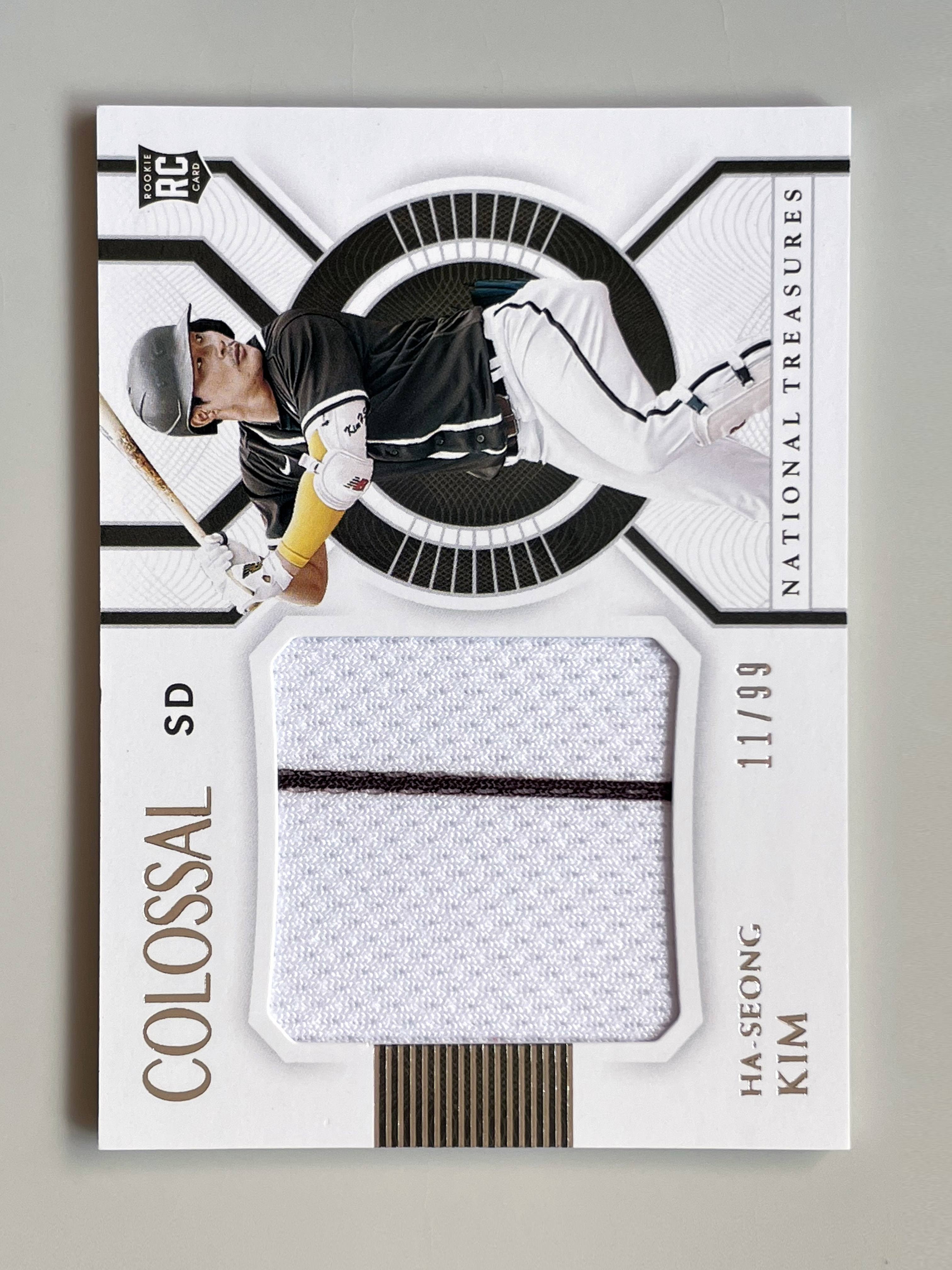21 Panini National Treasures Colossal Mat /99 RC 김하성