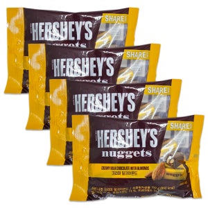 허쉬 너겟 크리미 밀크아몬드 159gx4개