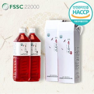 문경 무설탕 무첨가 순오미자 1L x2개