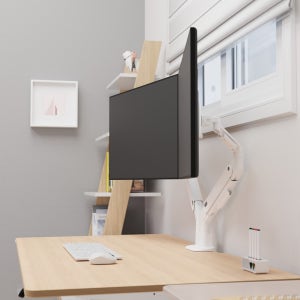 카멜마운트 AMADS 듀얼 벽면 밀착형 모니터 거치대 모니터암