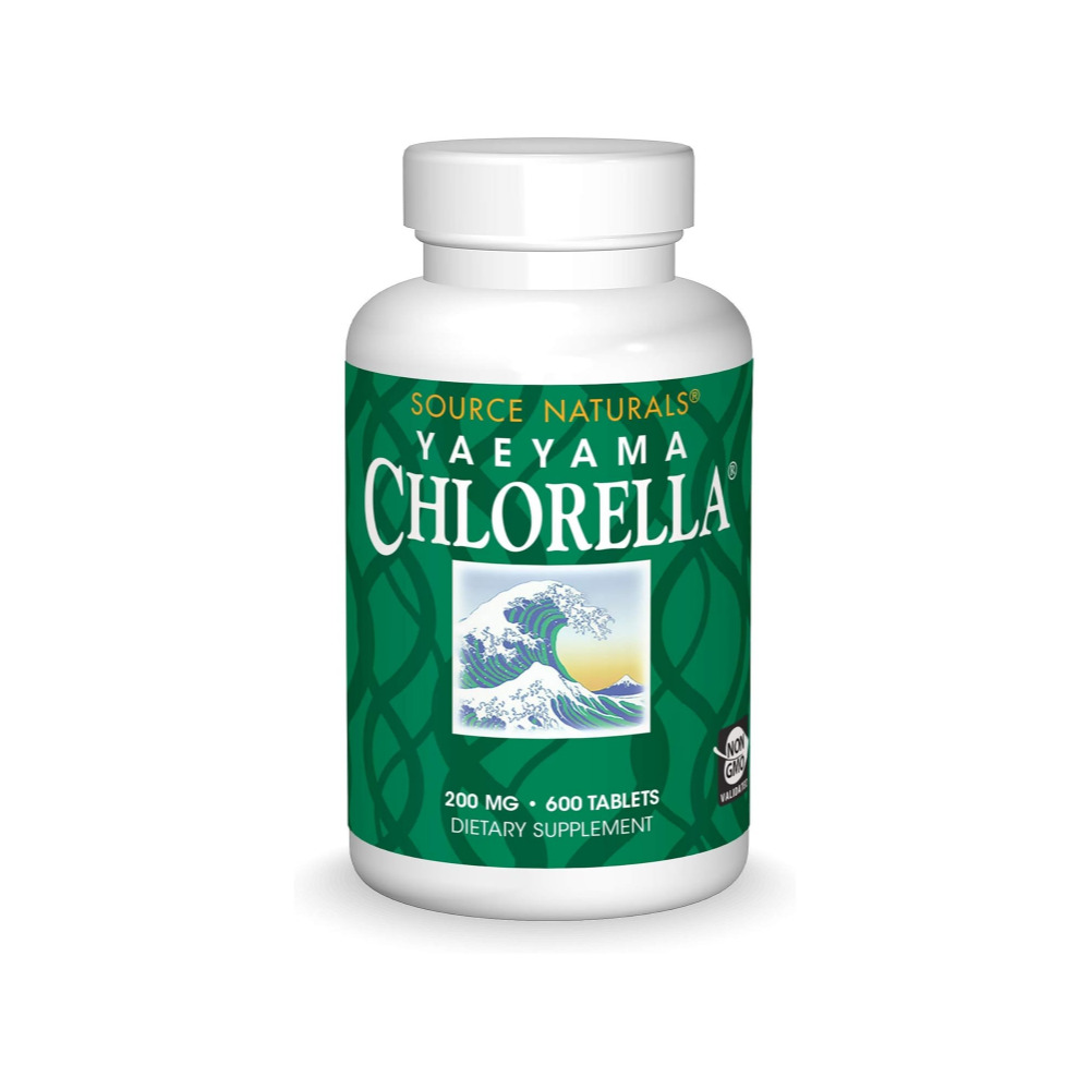 소스내추럴 야에야마 클로렐라 200mg 600정 철분 비타민A 비타민 B12 카로티노이드