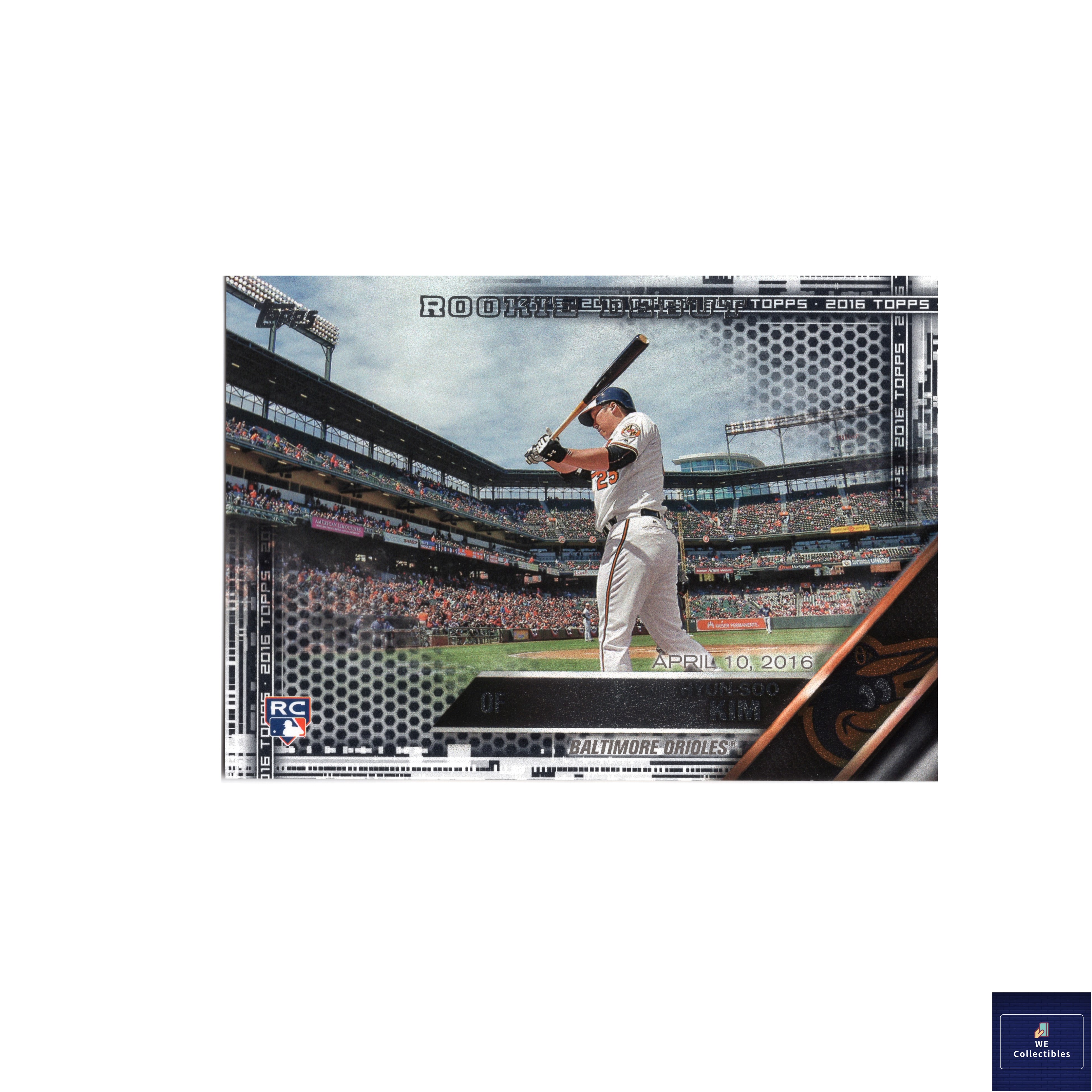 김현수 탑스 65장 한정 블랙 2016 Topps 야구카드 MLB 2905