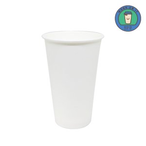 아이스종이컵 500ml (16온스) 무지 슬러시컵 음료컵 테이크아웃컵 1000개