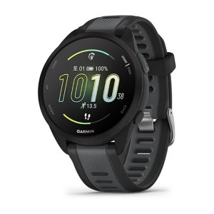 가민 포러너165 뮤직 러닝 GPS스마트워치 블랙, 43mm