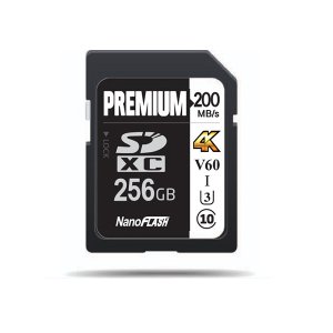 나노플래시 NanoFlash SDXC 256GB v60 10년워런티 데이터복구
