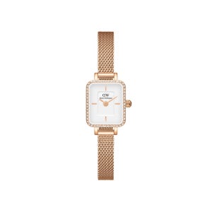 다니엘 웰링턴 QUADRO MINI LUMINE BEZEL 2컬러 크리스탈 베젤 패션시계