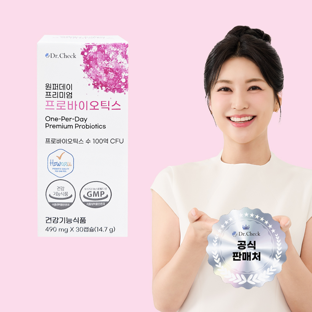 닥터체크 원퍼데이 프리미엄 프로바이오틱스 30캡슐, 1개