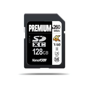 나노플래시 NanoFlash SDXC 128GB UHS-2 v60 10년워런티 데이터복구