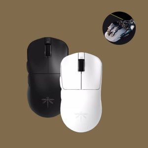 VGN F1 PRO 잠자리 무선 게이밍 마우스 MAX MOBA 듀얼모드 저소음 초경량 마우스