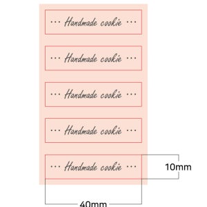 사각스티커 40x10(mm) 한장에 5개 들어가는 판스티커 1천매 (총5천개) - 재질다양