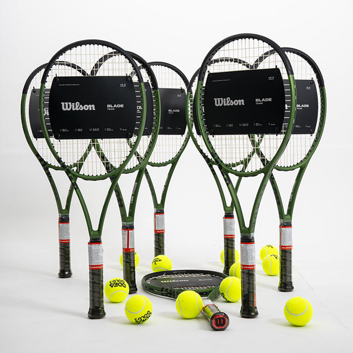 Wilson 윌슨 블레이드 100 V9 테니스 라켓 300g WR151511