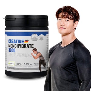 칼로바이 크레아틴 모노하이드레이트 3000mg 김종국 헬스 부스터 300g 100회분