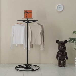 루이즈 동대문 의류 매장 쇼핑몰 옷걸이 360도 회전행거 이동 고정형 행거