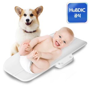 휴비딕 신생아 유아 디지털 아기 체중계 반려동물 몸무게 HUS-317B