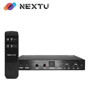 NEXTU 4K 60Hz HDMI 2x2매트릭스 스위치 영상 선택분배기 2212UHD4K