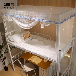 진브릭 1인용 2층 침대 모기장 슈퍼싱글 모기장텐트