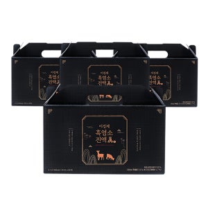 이경제 흑염소 진액진 이경재 흑염소 진액 효능 엑기스 즙 30포, 4개