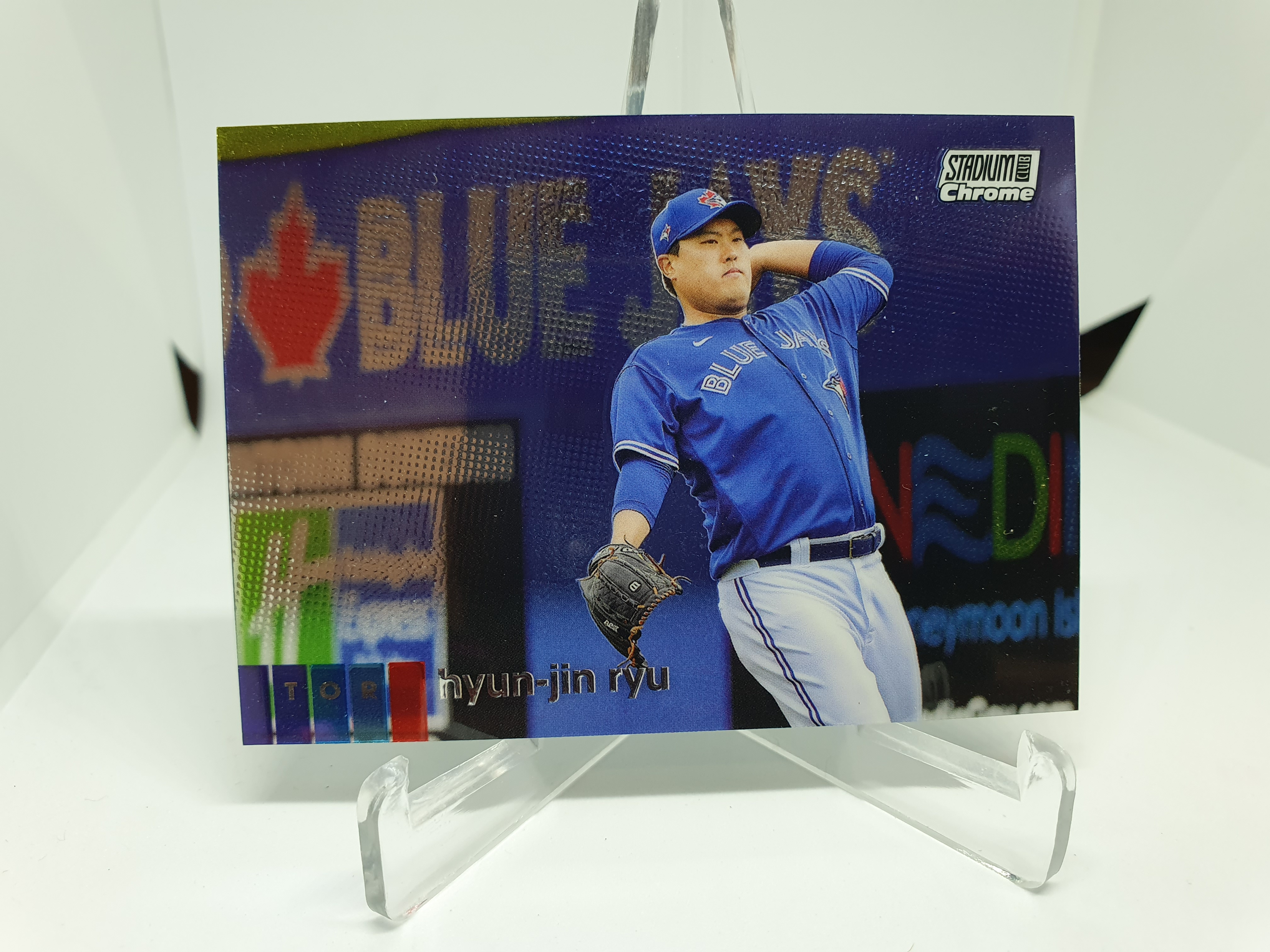 류현진 야구카드 2020 TOPPS Stadium Club Chrome MLB카드 토론토 블루제이스